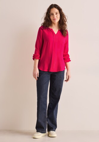 CECIL Bluse in Unifarbe in Rot