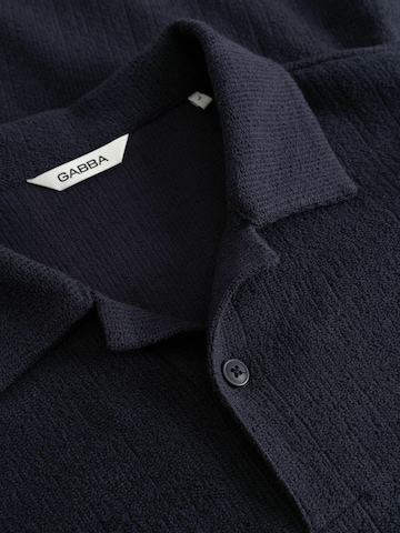 Comfort fit Camicia ' GABlio Sku ' di GABBA in blu