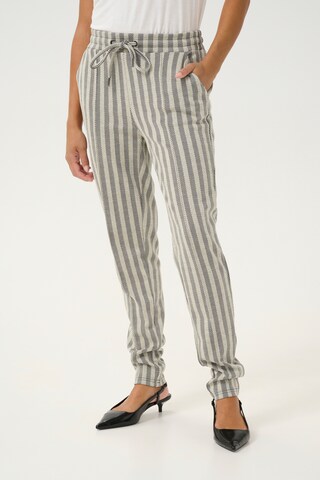 CULTURE Skinny Pants 'Christina' in Grey: front