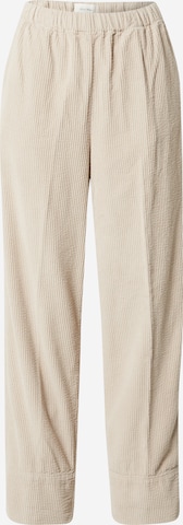 AMERICAN VINTAGE Loosefit Broek 'Padow' in Beige: voorkant