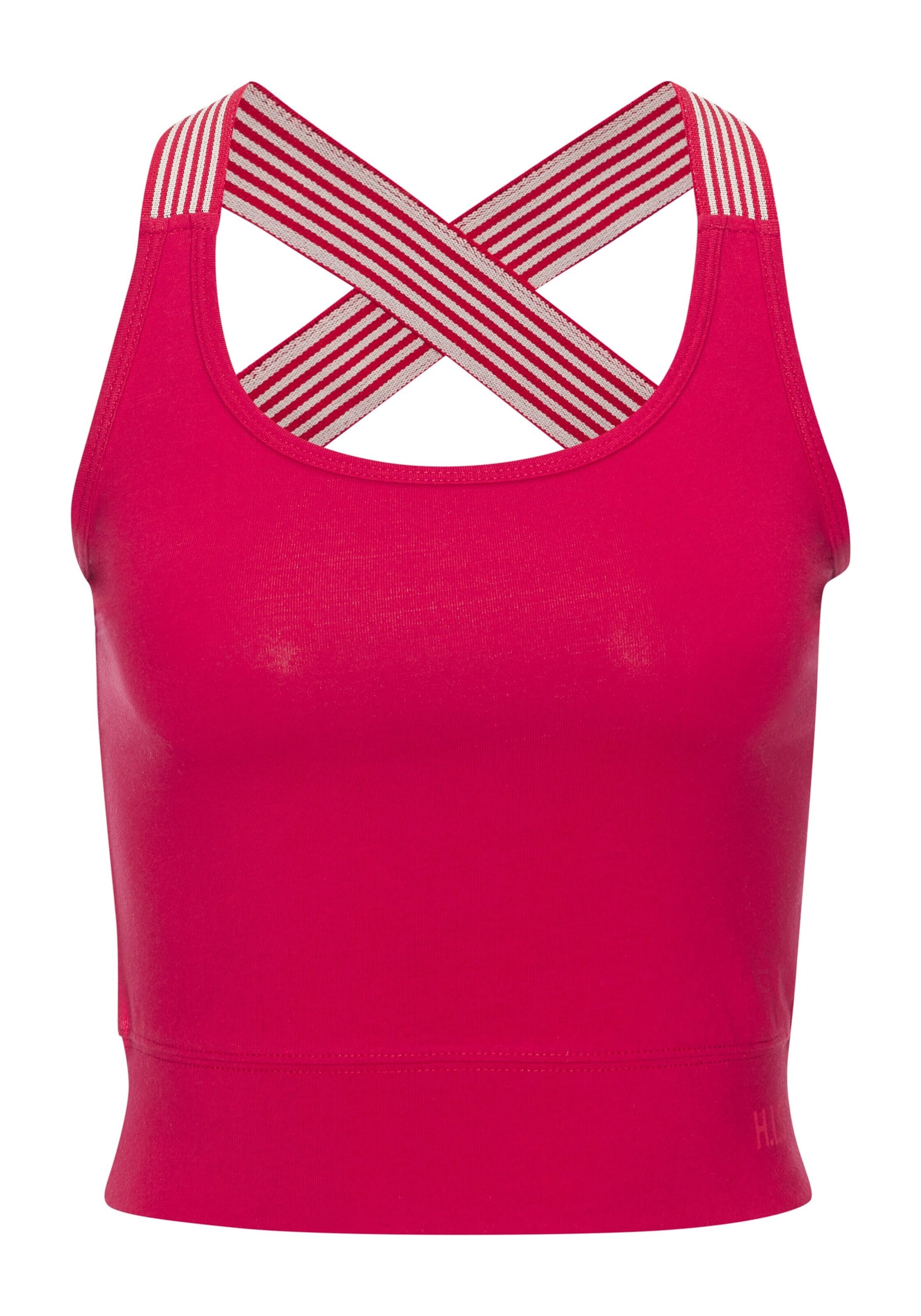 H.I.S Top in Red: front
