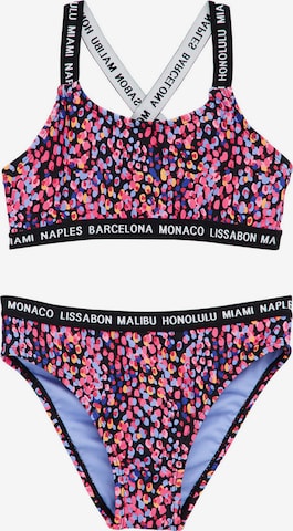 WE Fashion Bygelfri Bikini i blandade färger: framsida