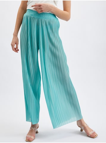 Orsay Wide leg Pants in Green: front