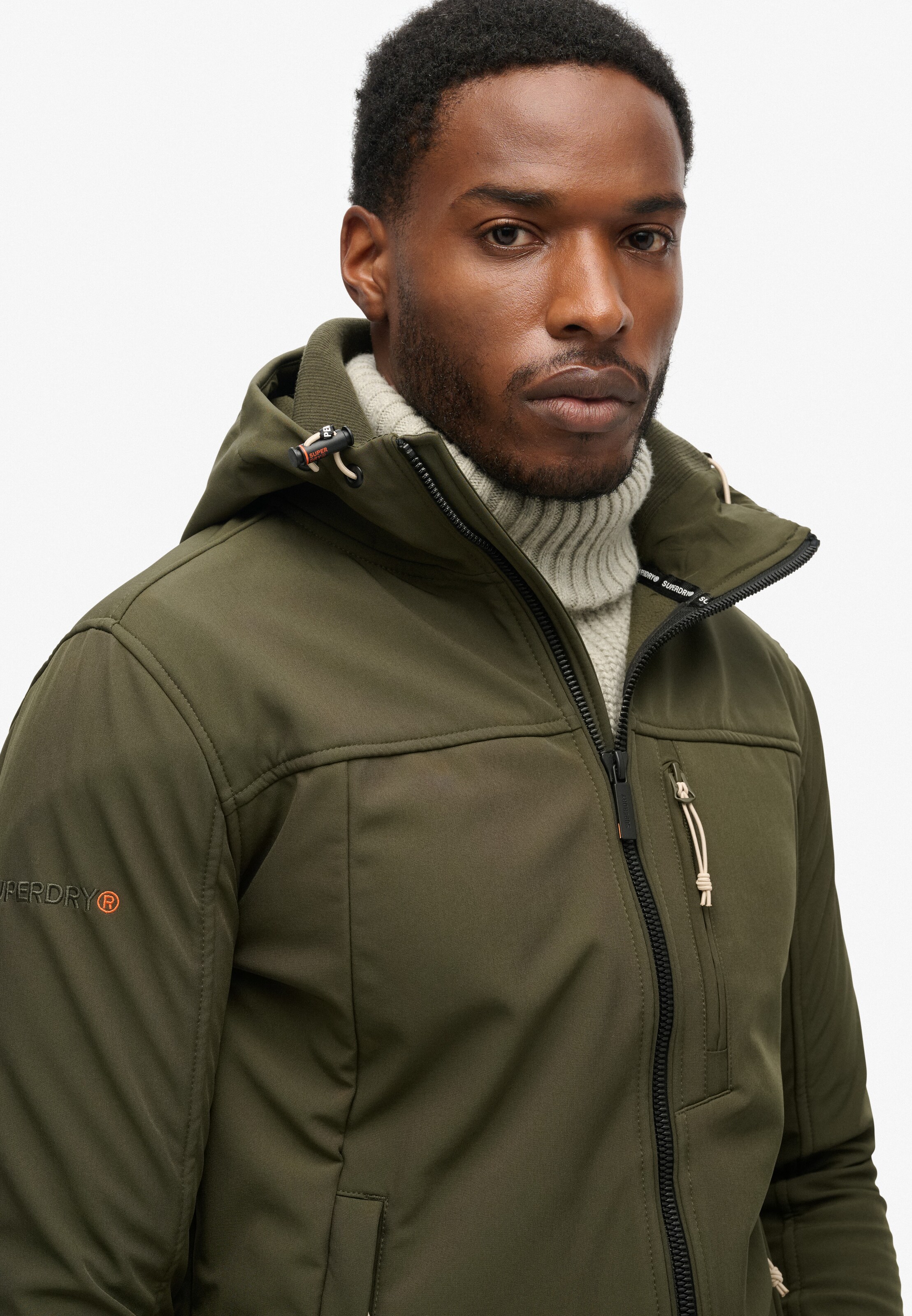 Superdry Jacke in Grün