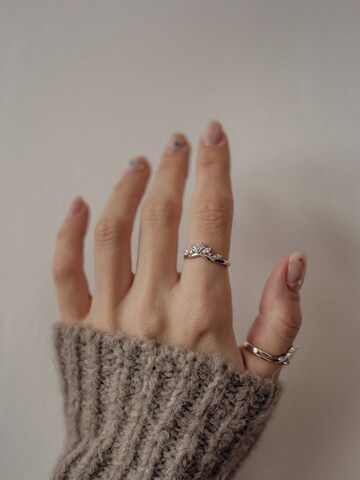 Anello 'Fireworks' di Hey Happiness in argento