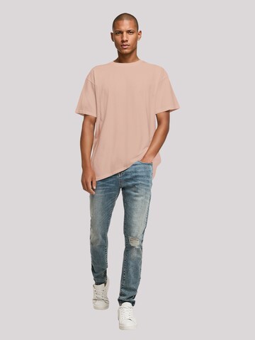 T-Shirt 'Escape Discover the World Asian Town' F4NT4STIC en beige