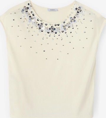 Haut MOTIVI en blanc : devant