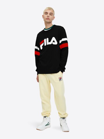FILA Sweatshirt 'LUOHE' in Black
