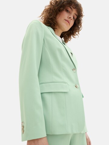 TOM TAILOR Blazer in Green