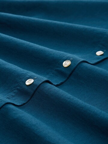 Chemisier TOM TAILOR en bleu