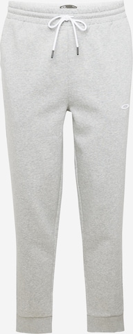OAKLEY Tapered Workout Pants 'RELAX 2.0' in Grey: front