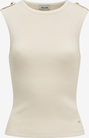 Haut Salsa Jeans en beige : devant
