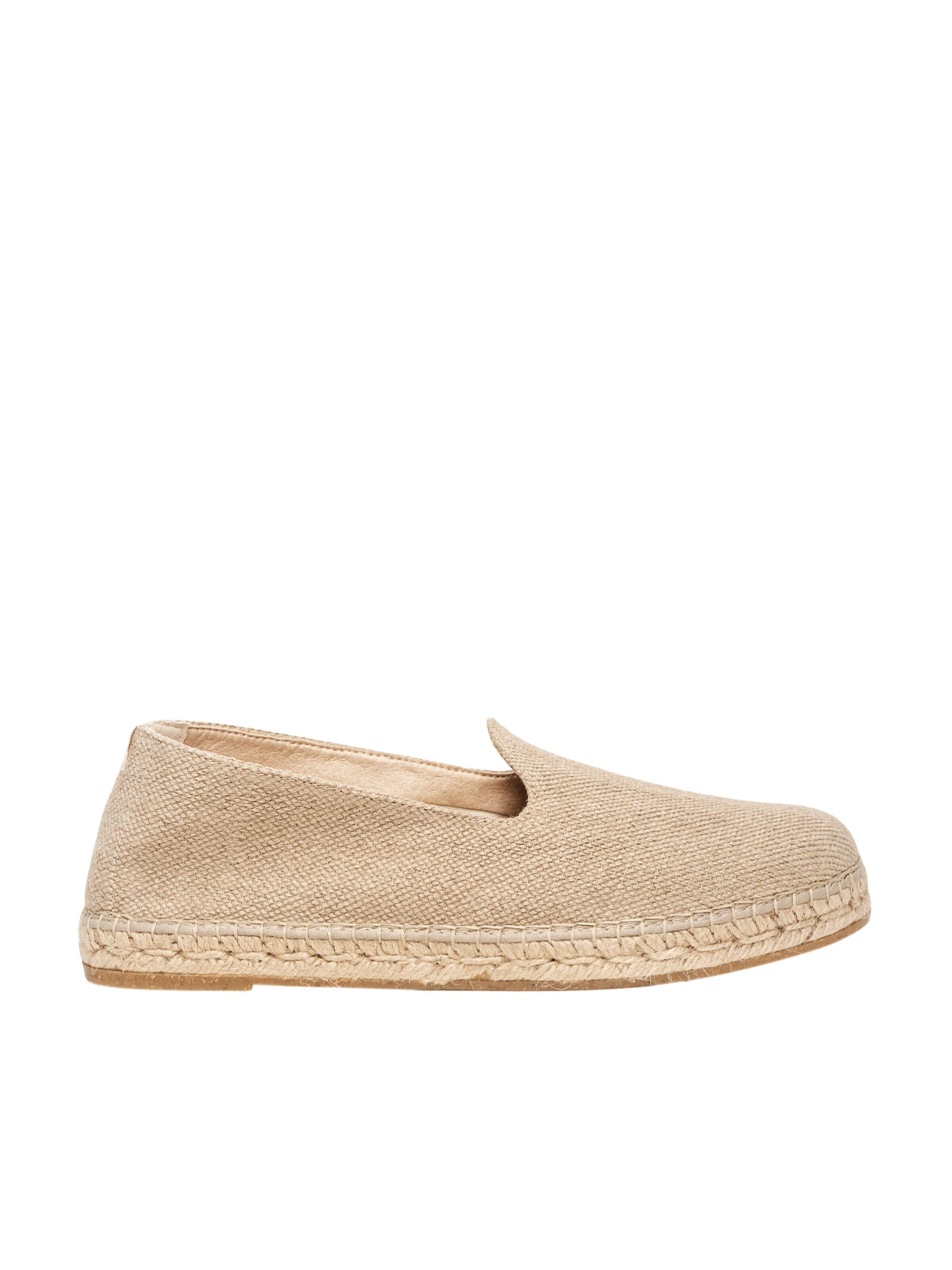 Alhamas - Espadrilles 'Alpargata Plana' em cinzento: frente