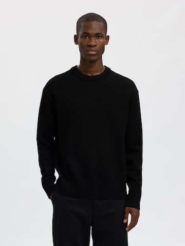 SELECTED - Jersey en negro: frente