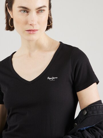 Tricou 'CORINE' de la Pepe Jeans pe negru