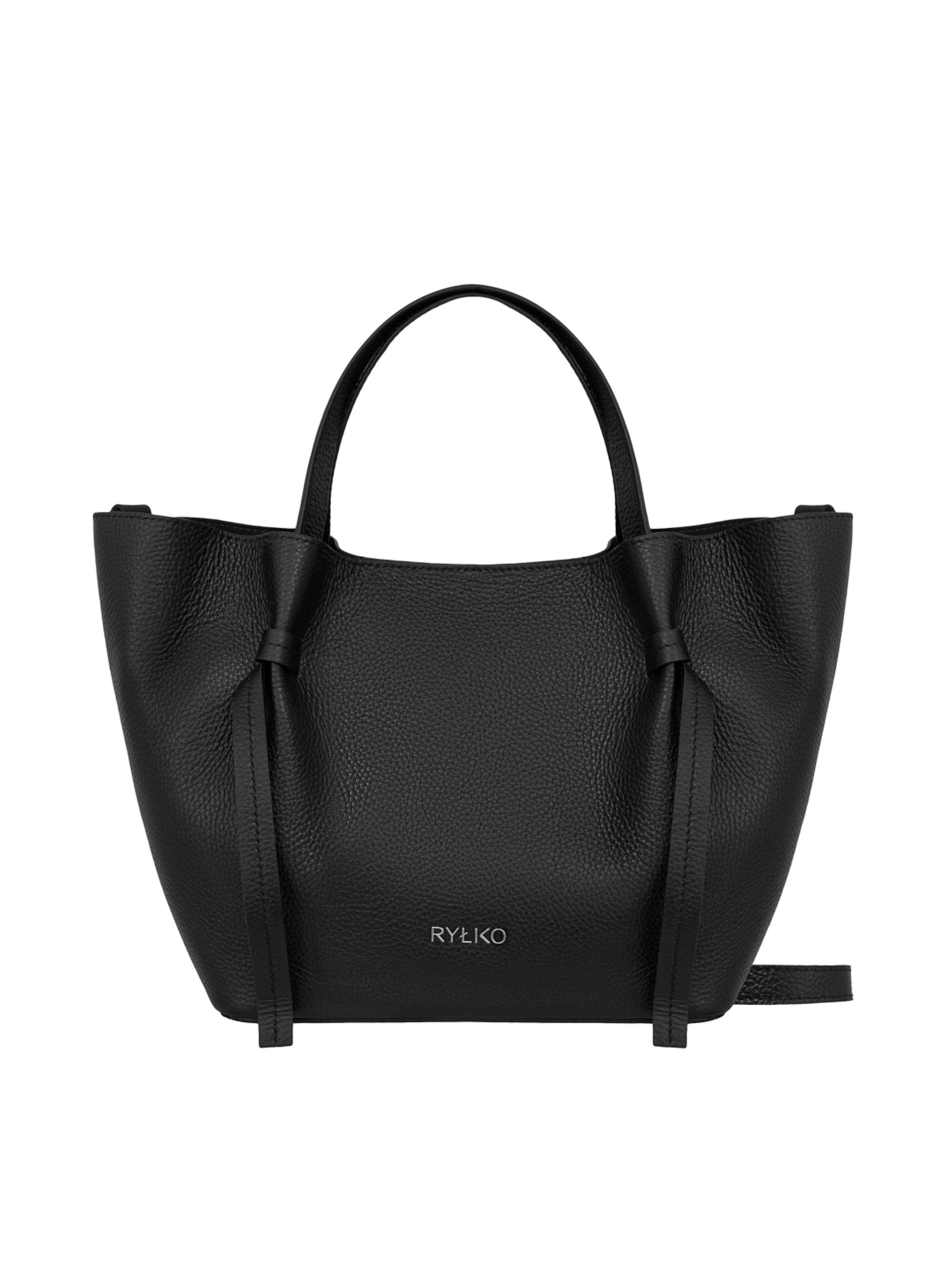Geantă de umăr de la RYLKO pe negru: față