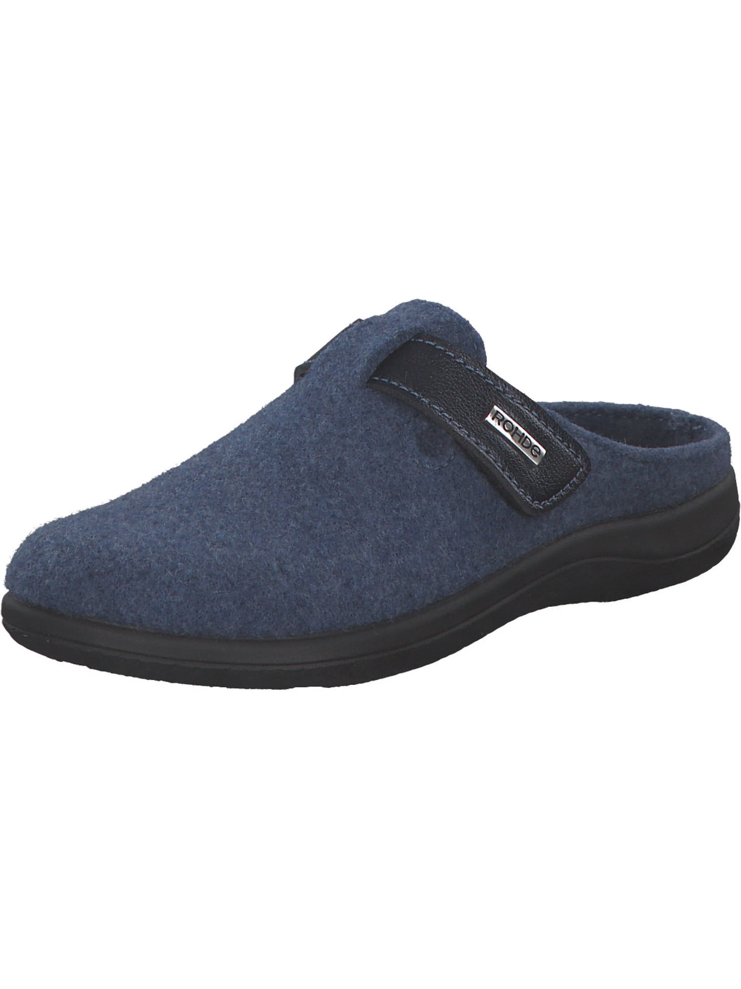 ROHDE Huisschoenen 'Bari' in Blauw: voorkant