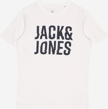 Jack & Jones Junior Tričko 'ARTHURS' – bílá: přední strana