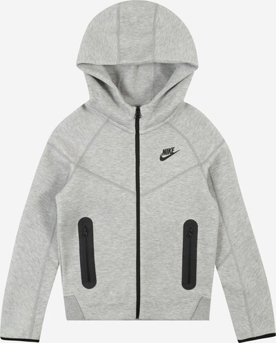 Nike Sportswear Sportjacka i gråmelerad / svart, Produktvy