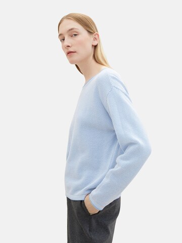 TOM TAILOR Sweater in Blue