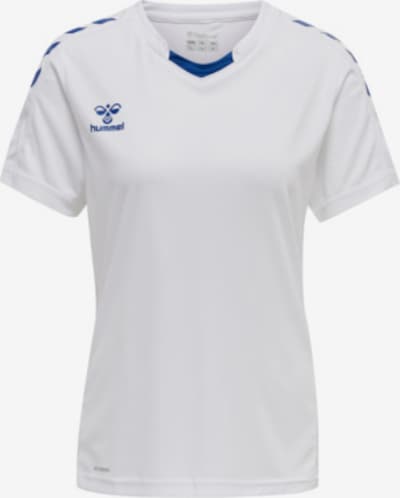 Hummel Functioneel shirt in de kleur Blauw / Wit, Productweergave