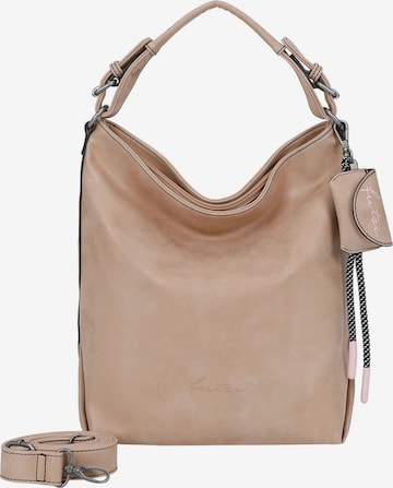 Borsa a spalla 'Jive' di Fritzi aus Preußen in marrone: frontale