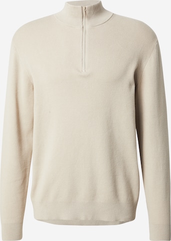 ABOUT YOU Neulepaita 'Joscha' värissä beige: etupuoli