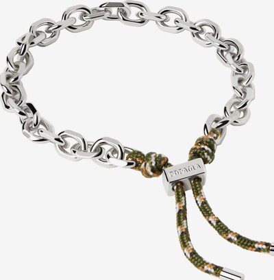 P D PAOLA Bracelet in Green / Silver, Item view