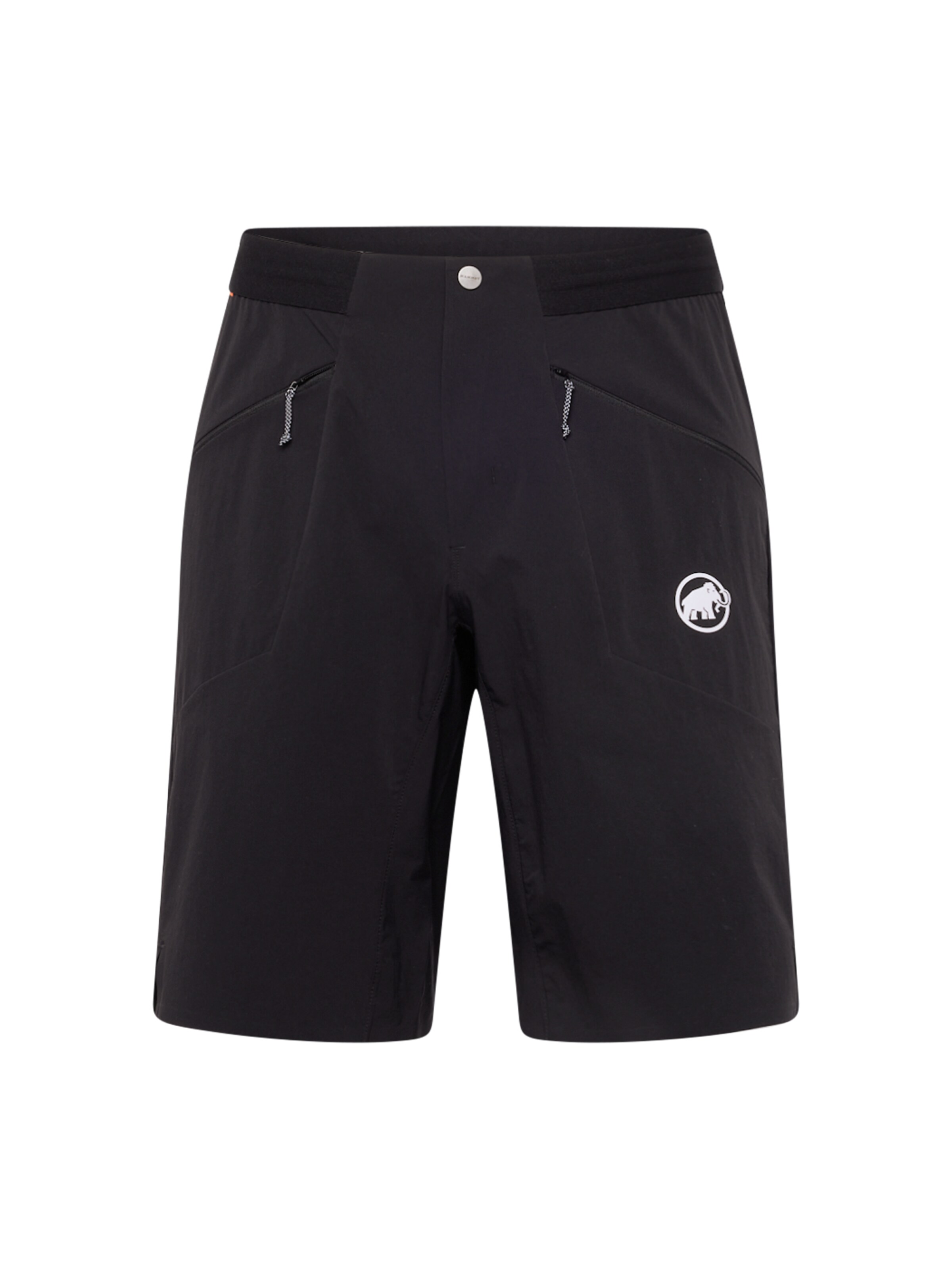 MAMMUT Loosefit Sportshorts 'Aenergy' in Schwarz: Vorderseite