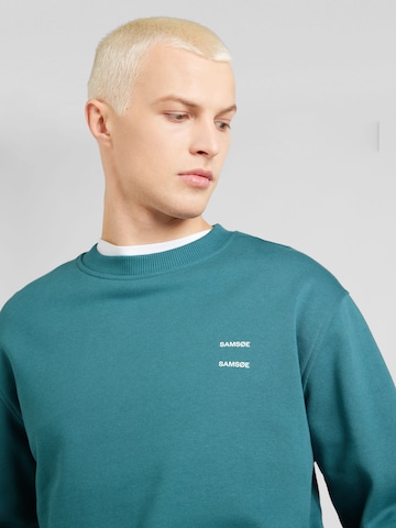 Samsøe SamsøeSweater majica 'JOEL' - zelena boja