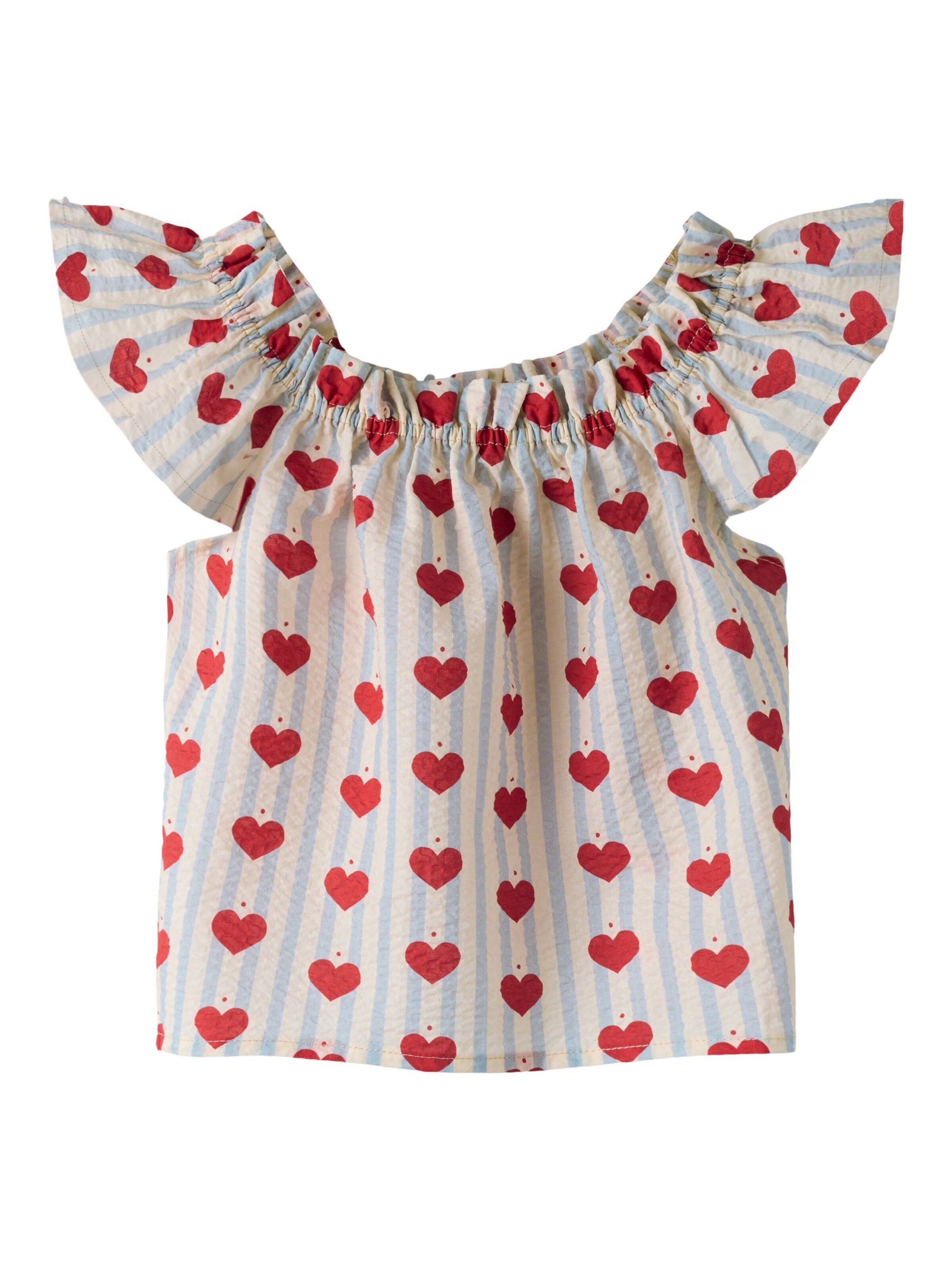 NAME IT - Top en azul: frente