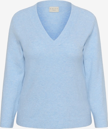 KAFFE CURVE Pullover 'KCJilanda' i blå: forside