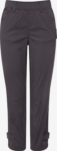 Regular Pantalon LAURASØN en gris : devant