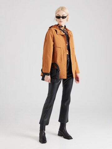 ONLY Between-seasons parka 'BLUE' in Brown