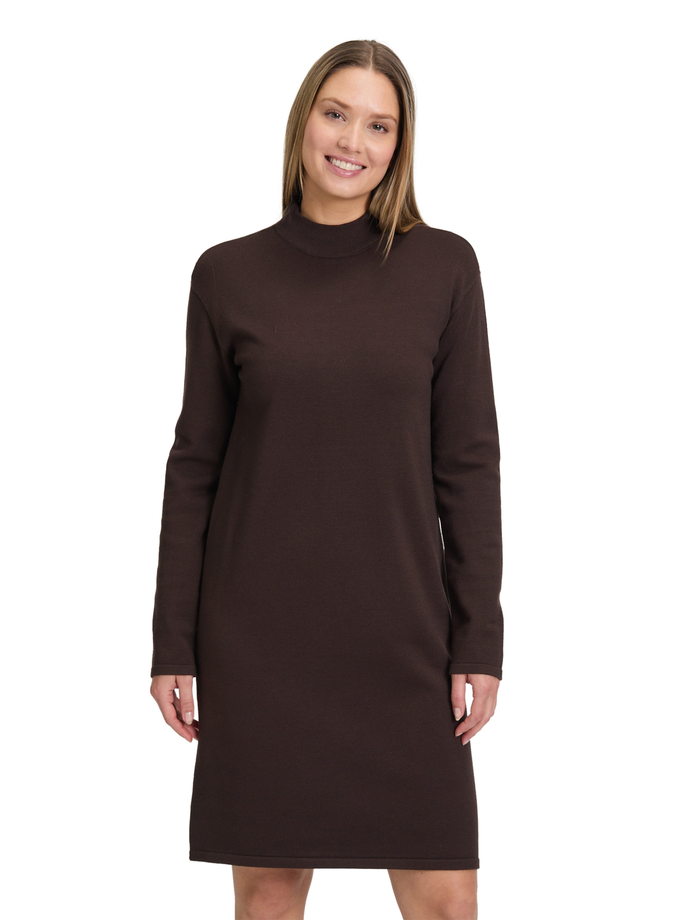 Betty Barclay Knit dress in Brown: front