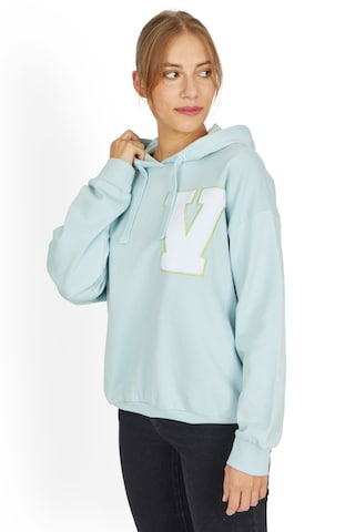 Sweat-shirt Vestino en bleu : devant