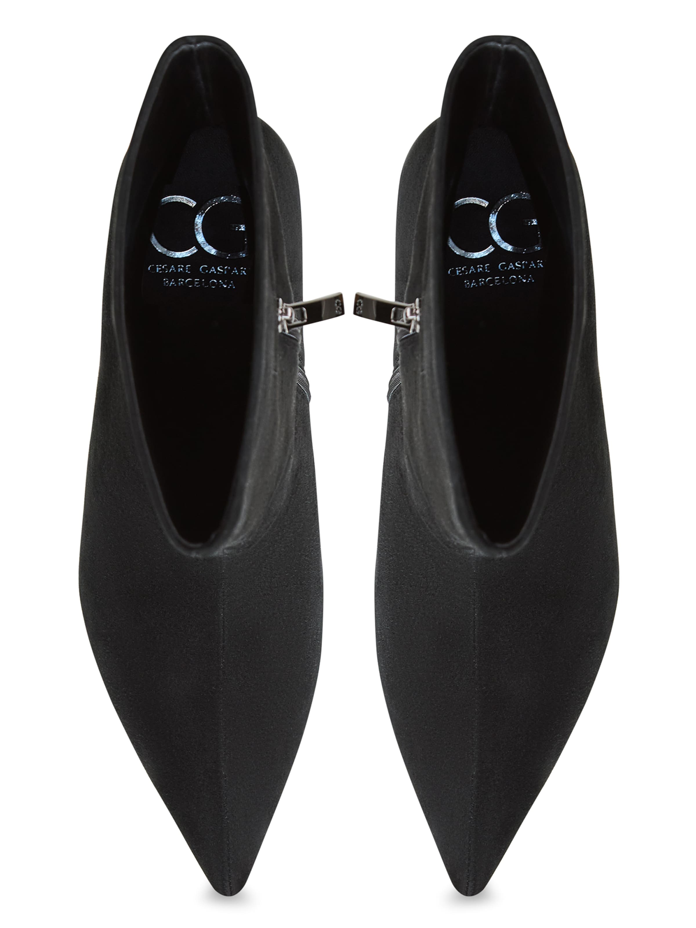 CESARE GASPARI Stiefelette in Schwarz