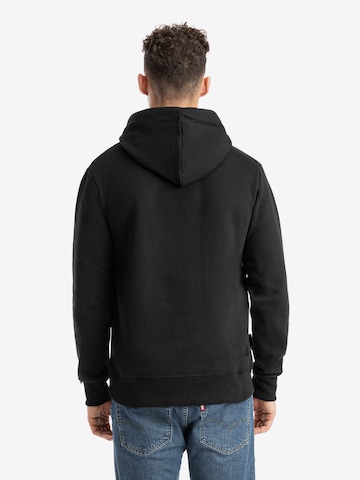 SPITZBUB Sweatshirt 'Manuel' in Black