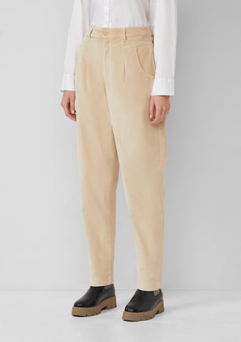 Regular Pantalon s.Oliver en beige