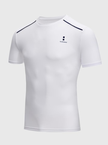 nordicdots Funktionsshirt‌‌ in Weiß: Vorderseite