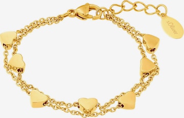 s.Oliver Jewelry in Gold: front