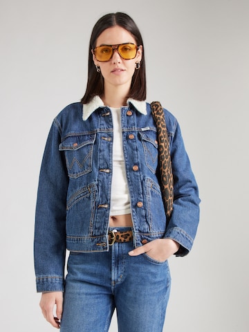 Veste mi-saison 'HERITAGE' WRANGLER en bleu : devant
