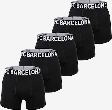FC Barcelona - Calzoncillo boxer en negro: frente