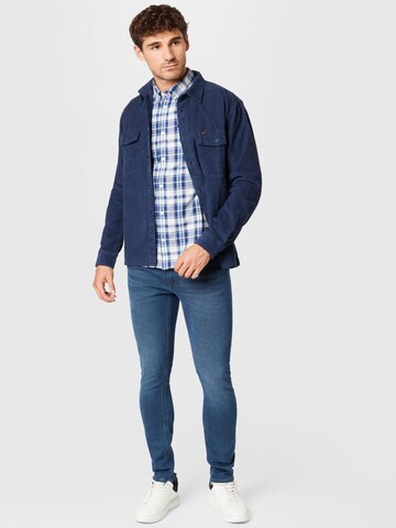 Lee Regular fit Overhemd in Blauw