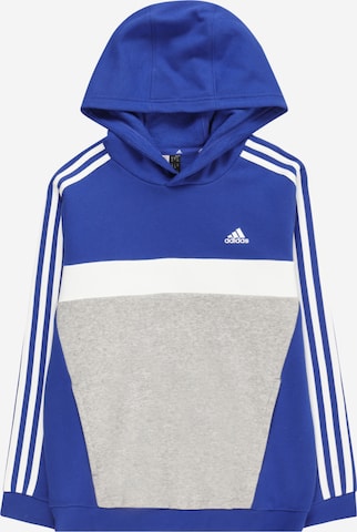 ADIDAS PERFORMANCE Sportief sweatshirt 'Tiberio' in Blauw: voorkant