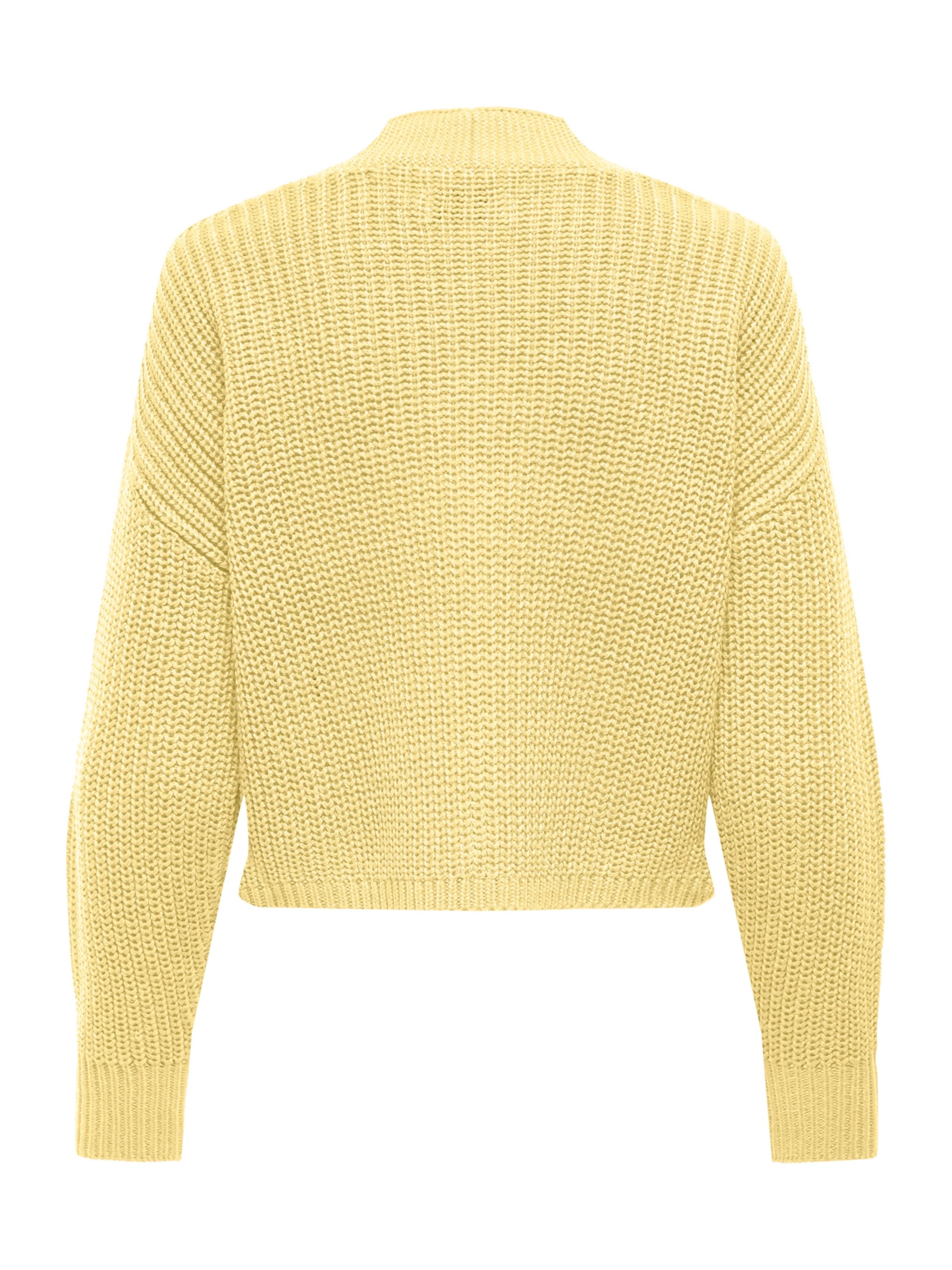ONLY Strickjacke 'ONLCarol' in Gelb