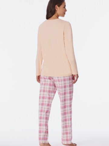 SCHIESSER Pyjama ' Comfort Essentials ' in Orange