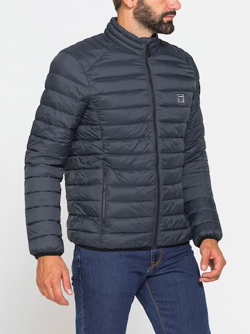 Carrera Jeans Outdoorjacke 'Upright-Collar'‌‌‌‌‌‌‌ in Grau