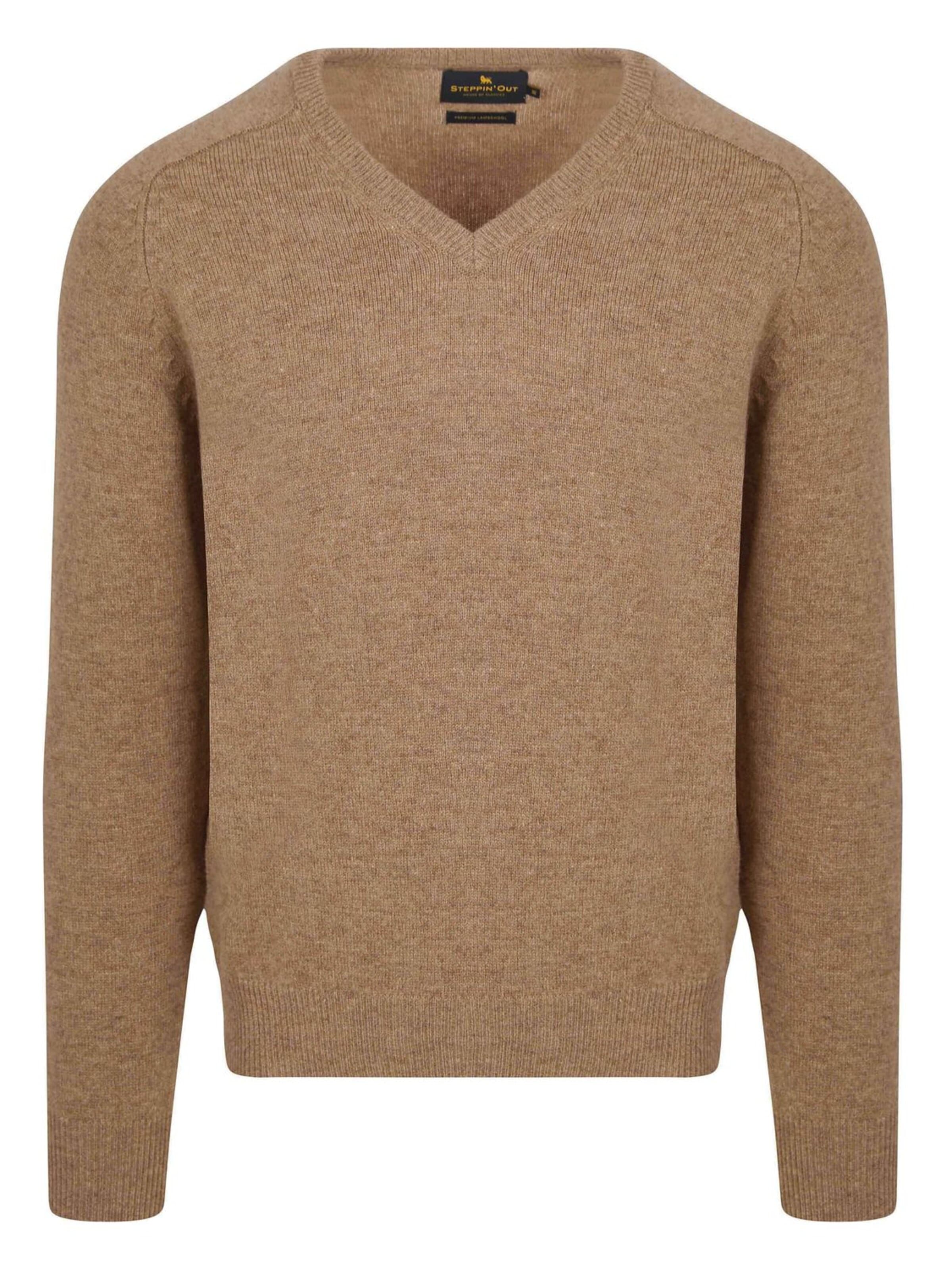 Steppin' out Sweater in Brown: front
