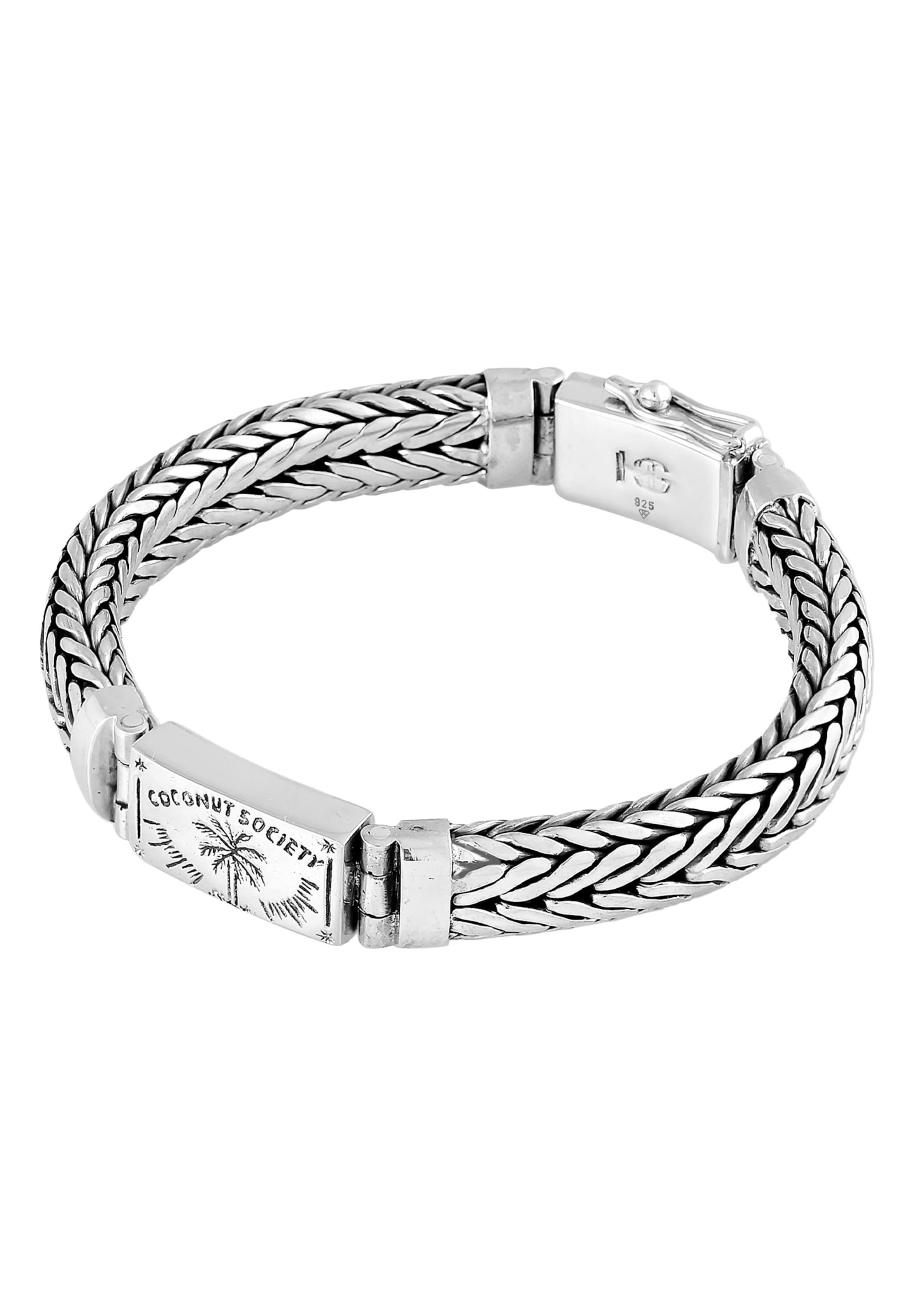 Haze&Glory Armband 'Coconut Society' in Silber